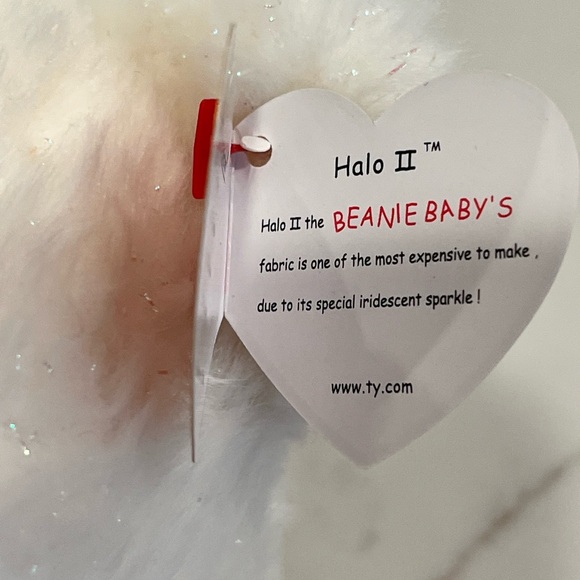 Ty Beanie Baby Angel Bear Plush highly collectible new - Picture 5 of 5
